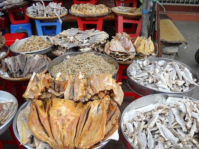 Hải sản khô Nha Trang
