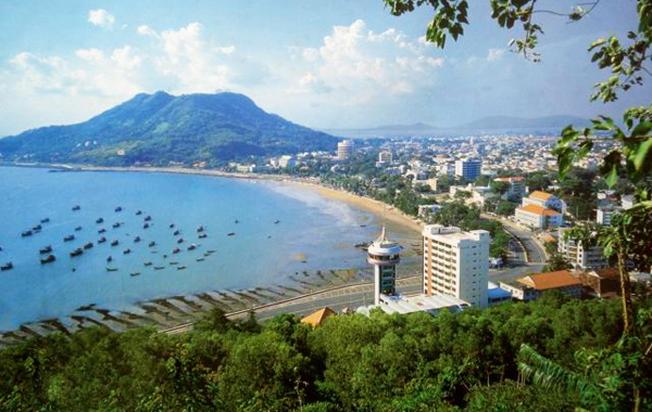 Bãi Trước là một trong những bãi biển nổi tiếng ở Vũng Tàu