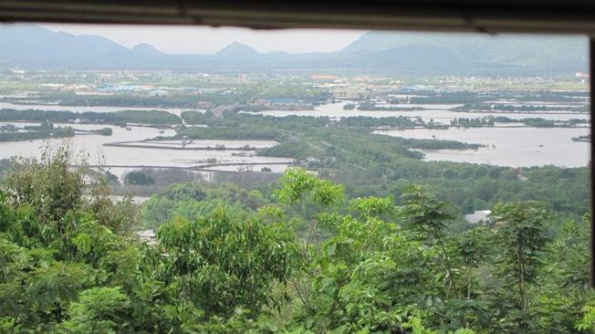 Vũng Tàu nhìn từ khu du lịch sinh thái Du Sơn