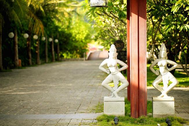 Champa Garden là nơi lý tưởng cho du khách đến vui chơi và thư giãn