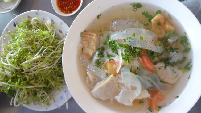 Bún sứa món ngon của Nha Trang