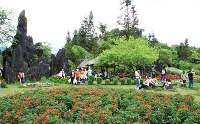 Vườn hoa Hàm Rồng điểm tham quan thú vị ở Sapa